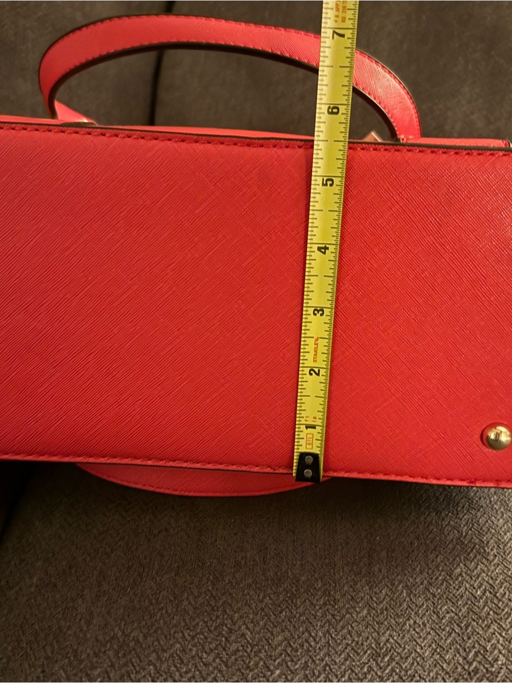 Isabelle Classic Red Tote with Removable Pouch — Women's Shoulder Bag, BNWT - Picture 12 of 15